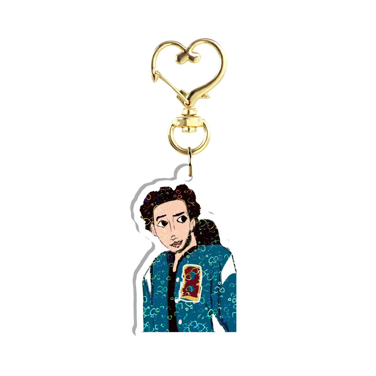 Garrett Graham Custom Holographic Keychain