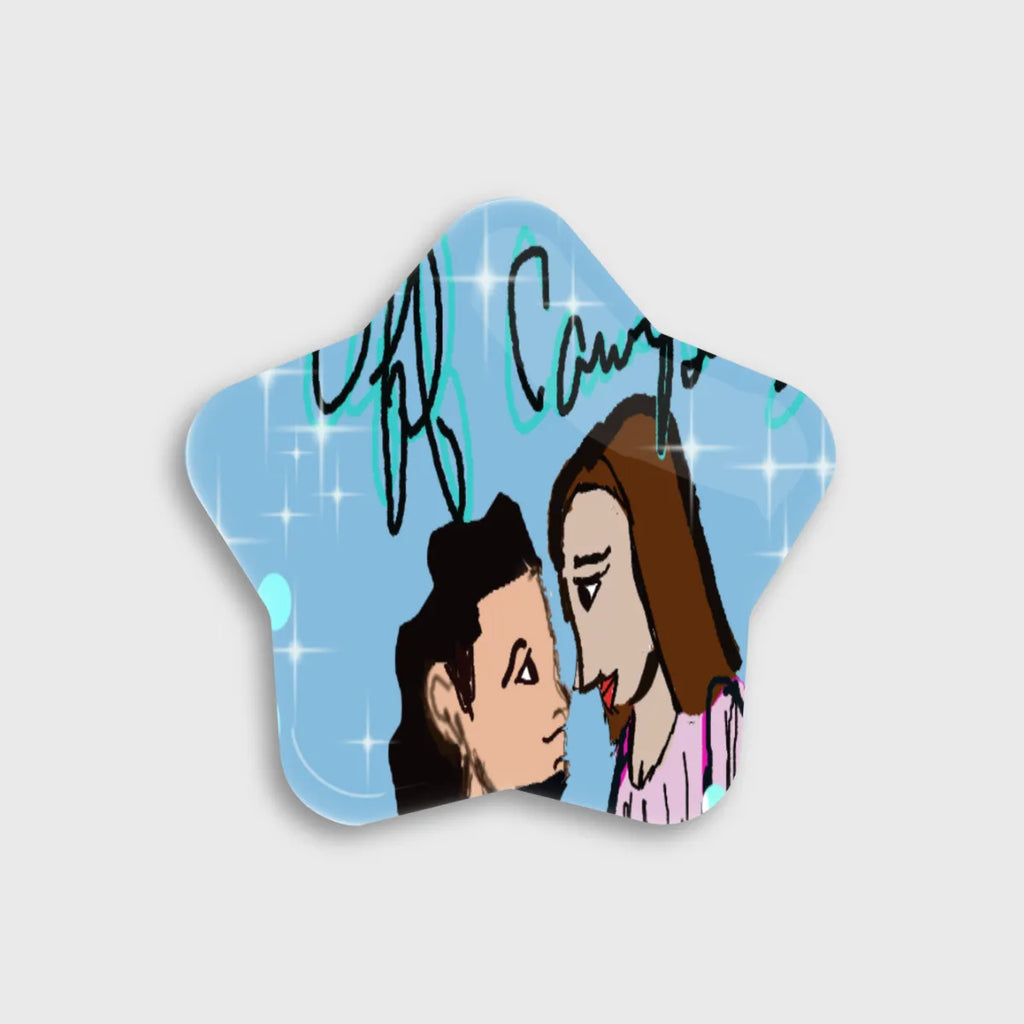 Off Campus Custom Star Button Pins