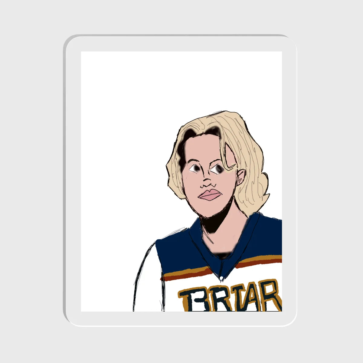 Dean DiLaurentis Custom Clear Acrylic Fridge Magnets