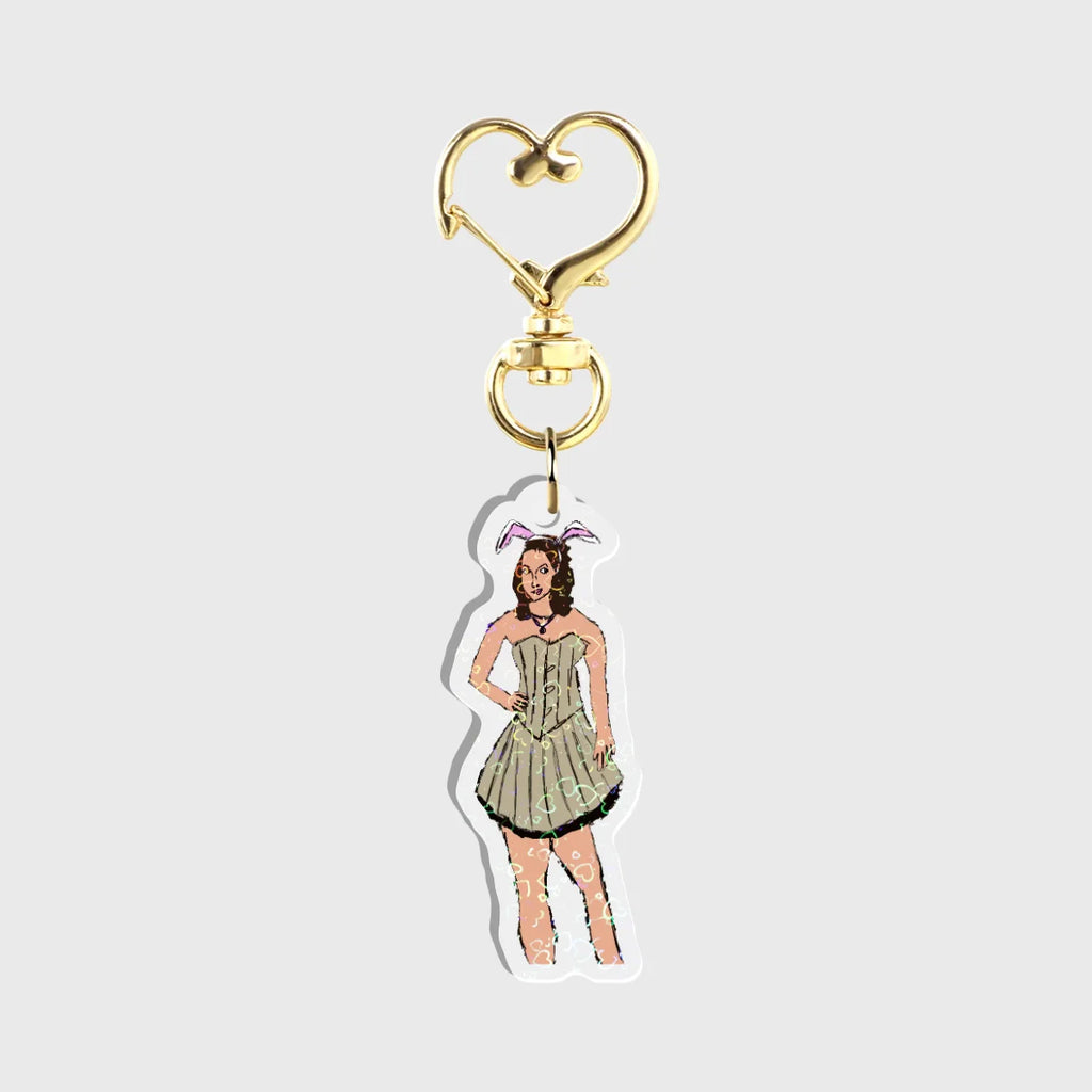 Hannah Wells Custom Holographic Keychain