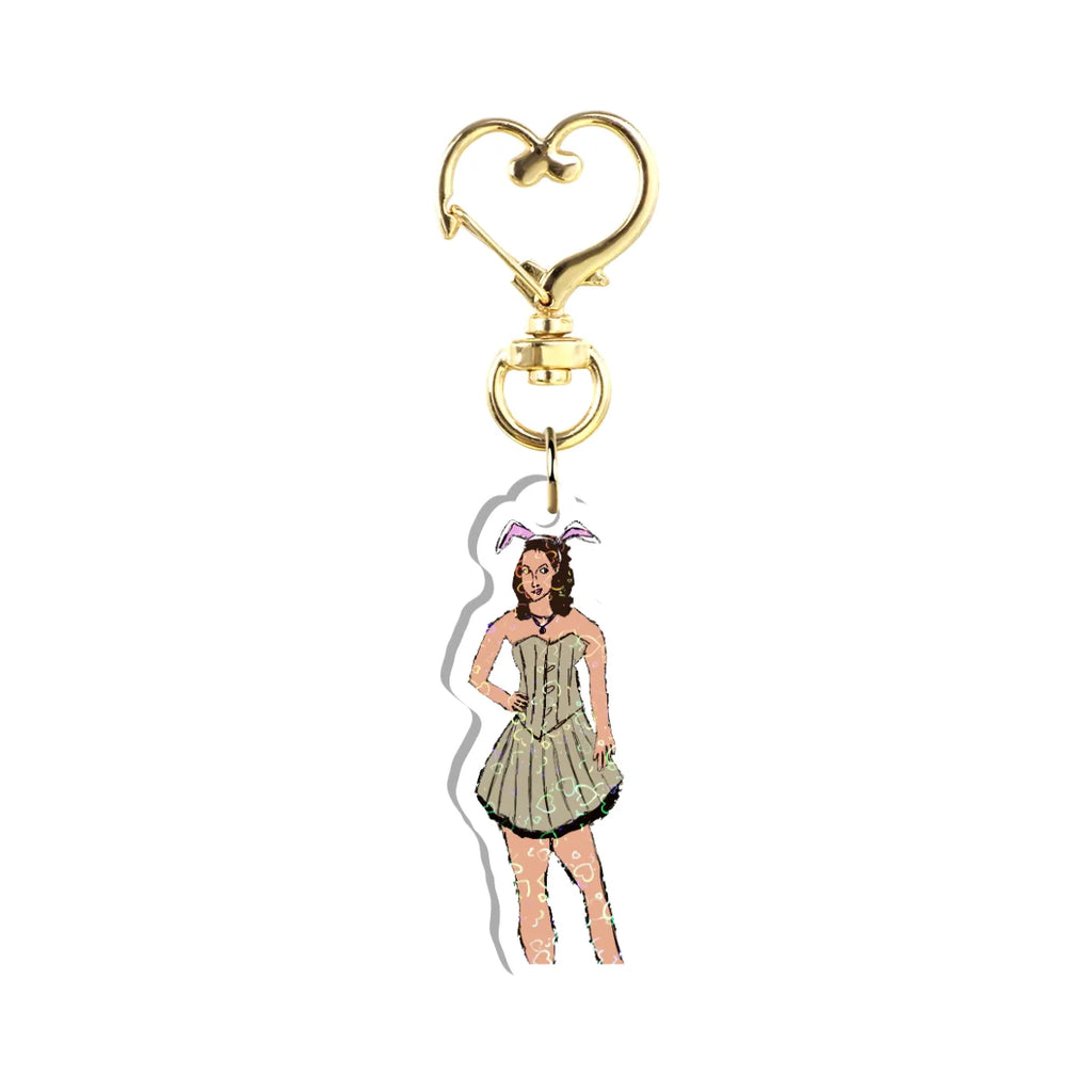 Hannah Wells Custom Holographic Keychain