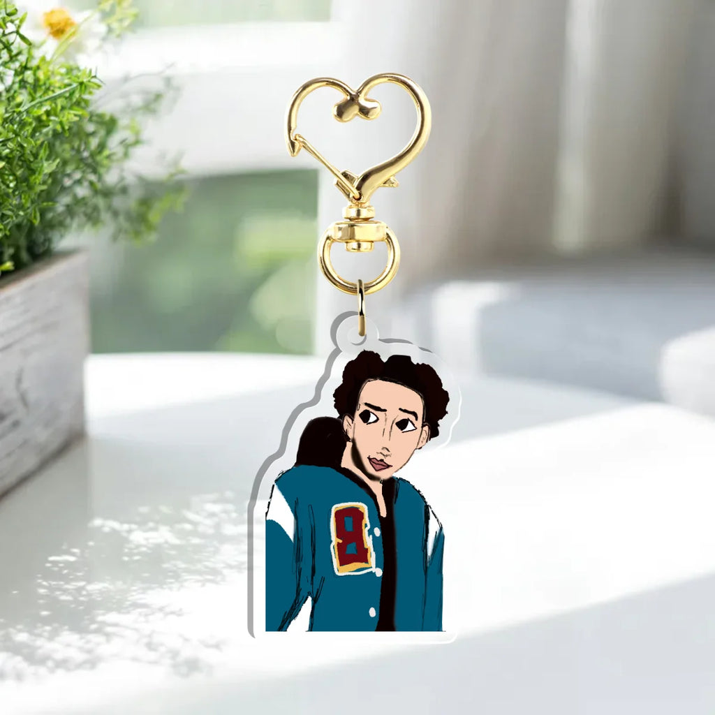 Garrett Graham Custom Holographic Keychain