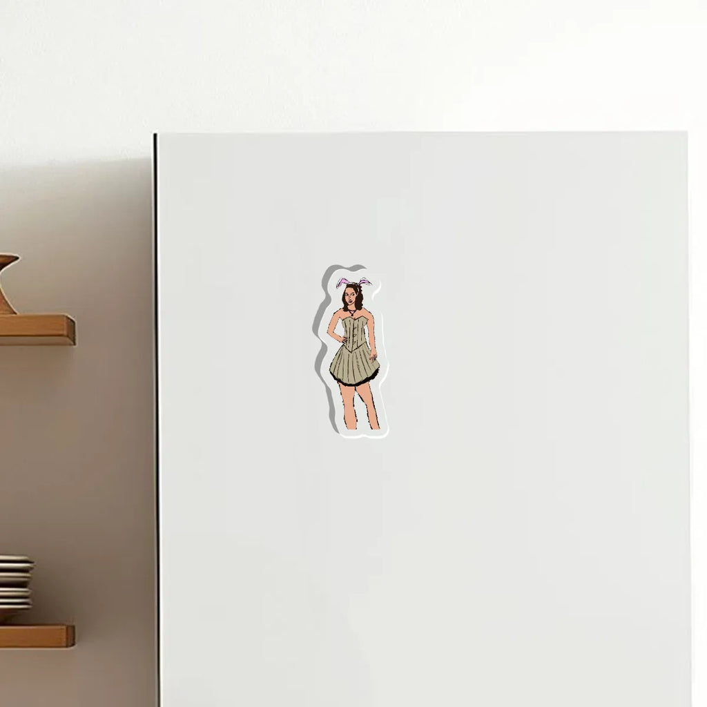 Hannah Wells Custom Clear Acrylic Fridge Magnets