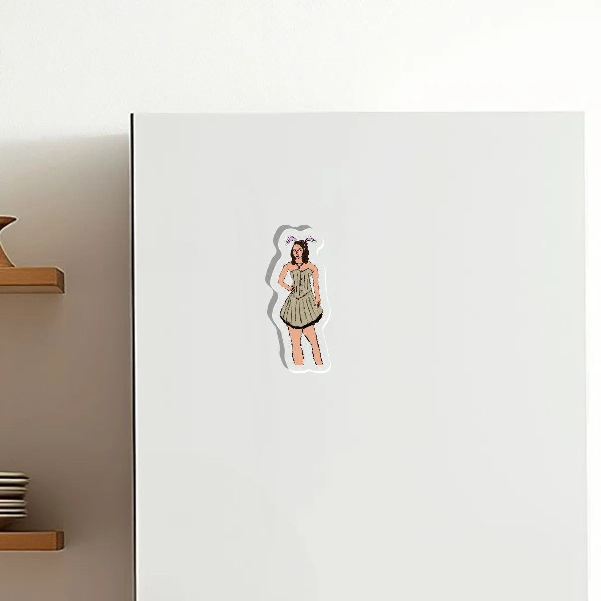 Hannah Wells Custom Clear Acrylic Fridge Magnets