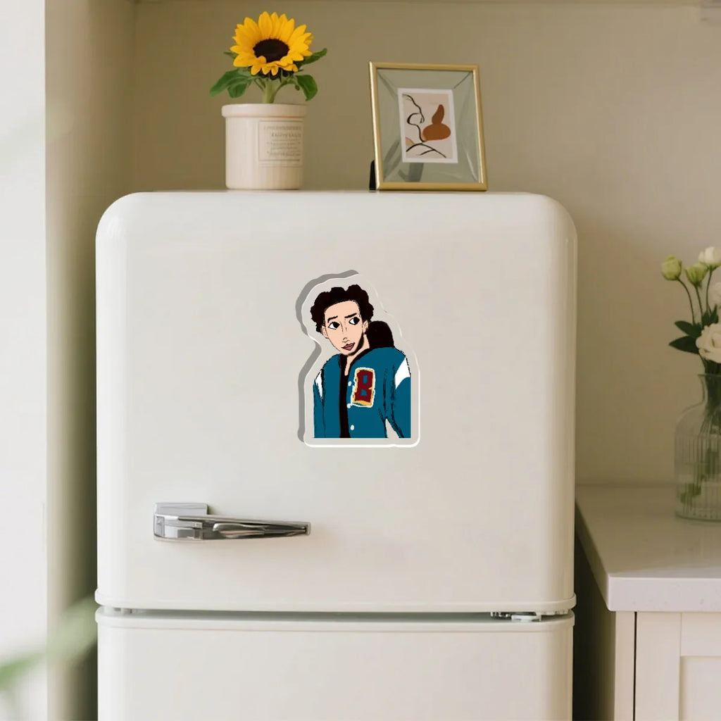Garrett Graham Custom Clear Acrylic Fridge Magnets