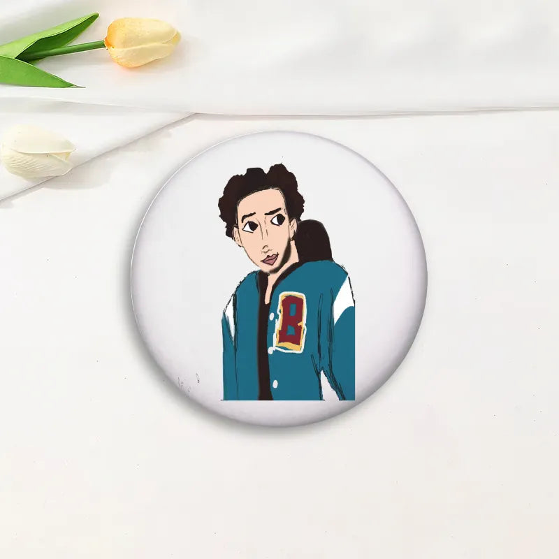 Garrett Graham Custom Round Button Pins