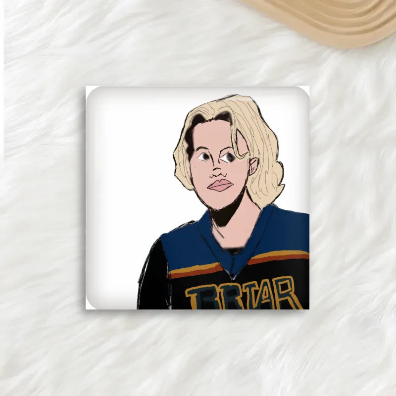 Dean DiLaurentis Custom Square Button Pins
