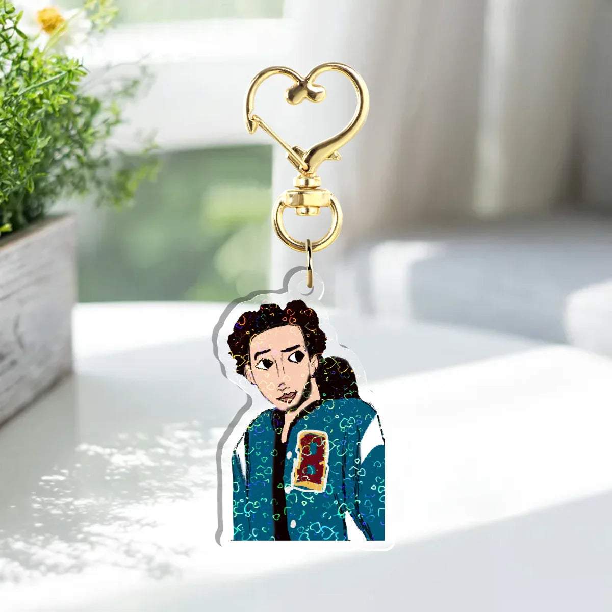 Garrett Graham Custom Holographic Keychain
