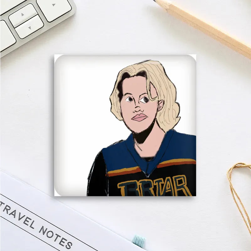Dean DiLaurentis Custom Square Button Pins