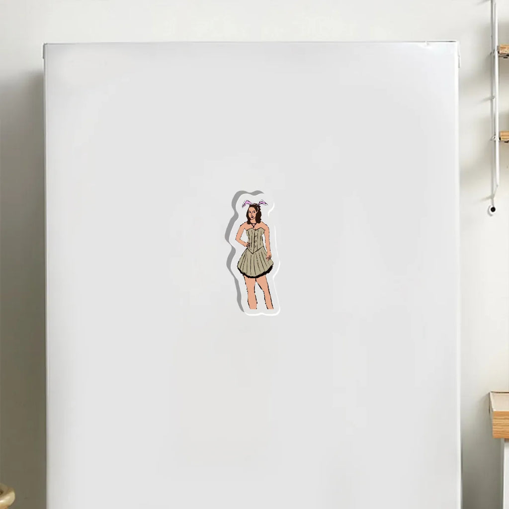 Hannah Wells Custom Clear Acrylic Fridge Magnets