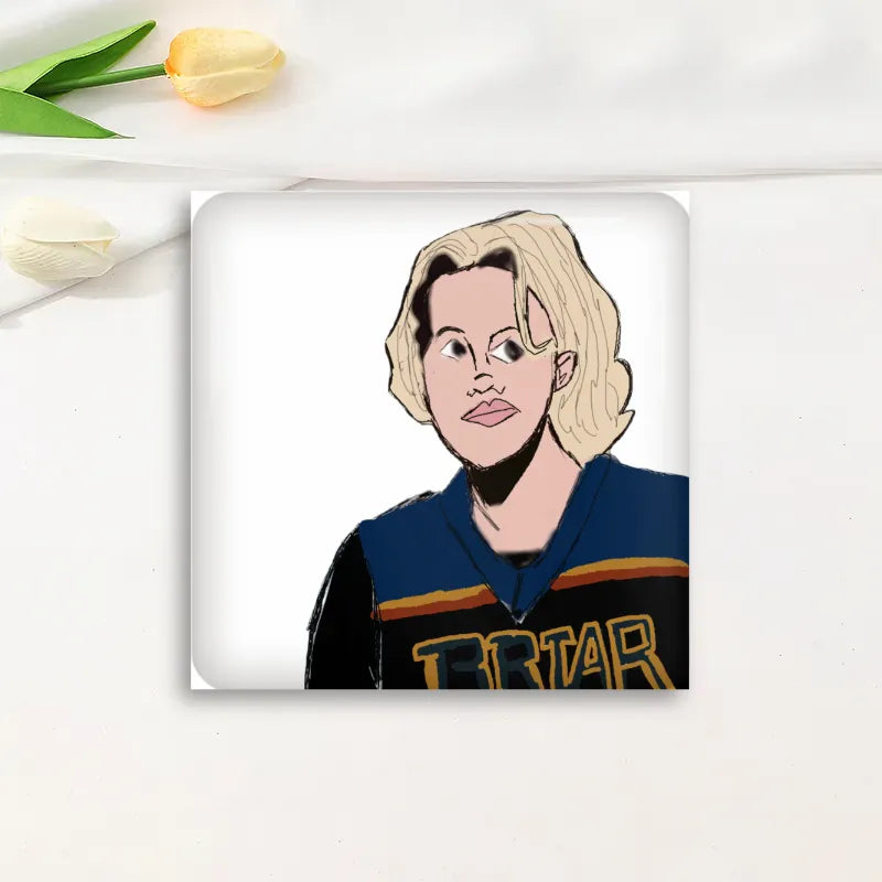 Dean DiLaurentis Custom Square Button Pins