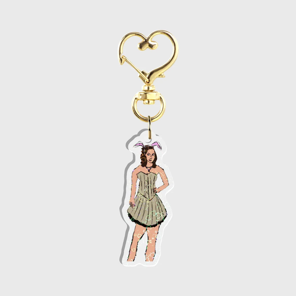Hannah Wells Custom Holographic Keychain